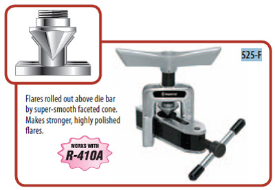 525-F “Grabber”™ Rol-Air™ 45° Flaring Tool 1