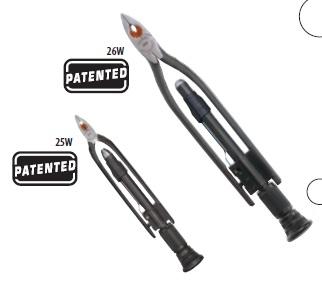 Automatic Return Cushioned Throat Imperial Tool 25W 6 Reversible Wire Twister Plier 