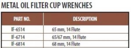 Oil Filter Cup Wrenches 4